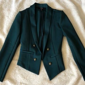 Teal jacket
